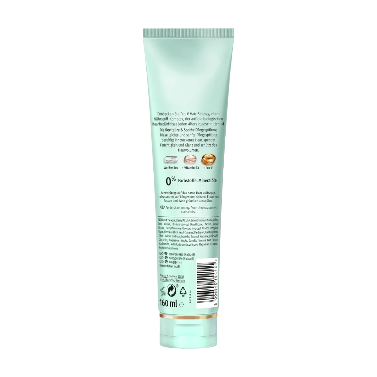 hair biology Conditioner Revitalize & Soothe, 160 ml