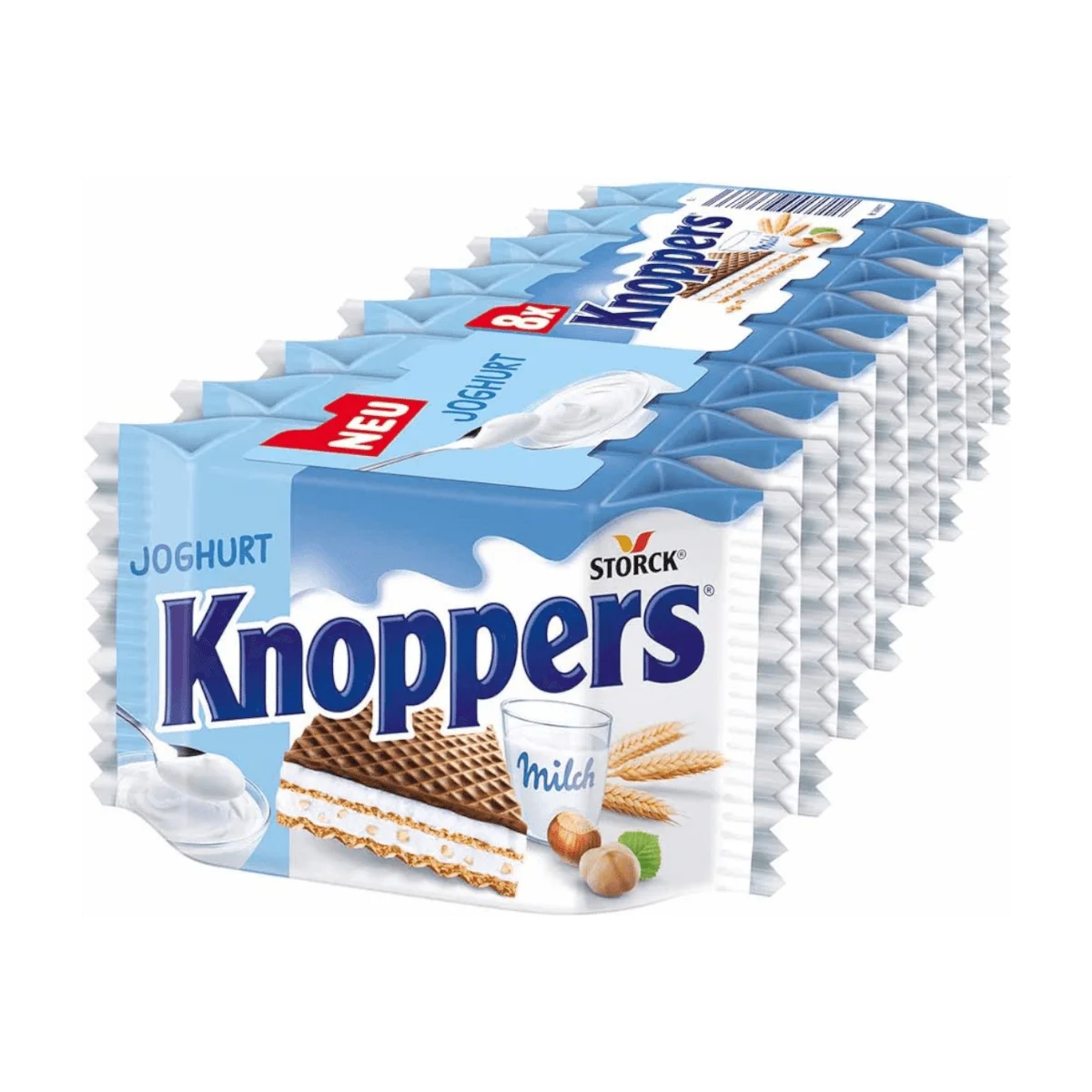 Knoppers Joghurt 8 Stk, 200 g