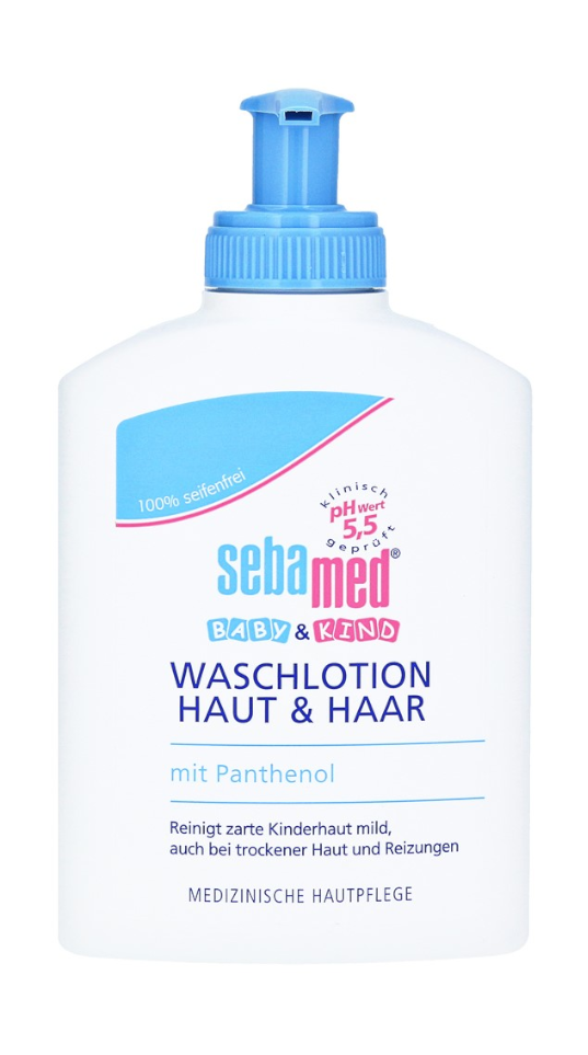 Sebamed Baby & Kind Waschlotion Haut & Haar, 200 ml