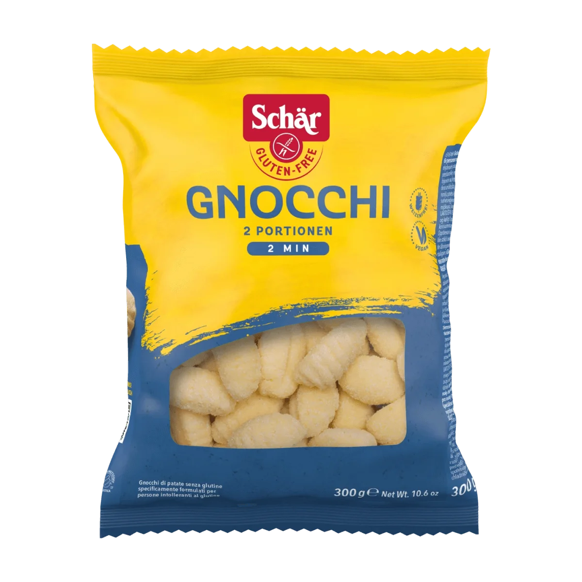 Schär Nudeln, Gnocchi aus Kartoffeln, 300 g