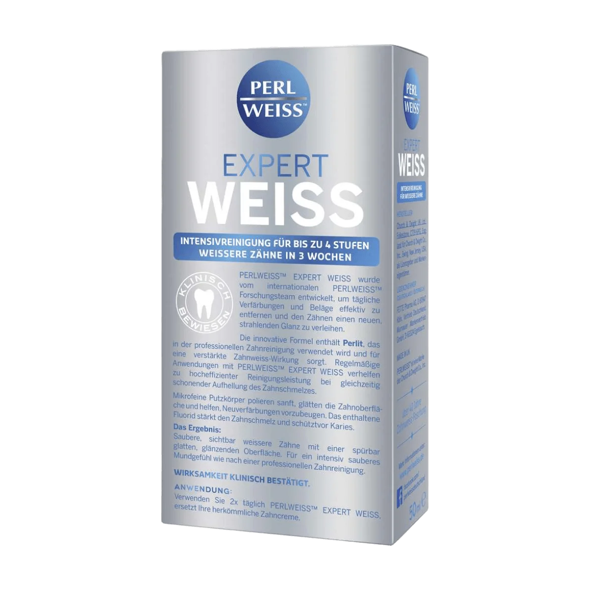 Perlweiss Zahnpasta Expert Weiss, 50 ml
