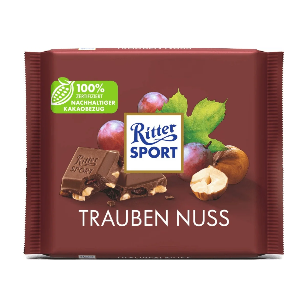 Ritter Sport Trauben Nuss, 100 g