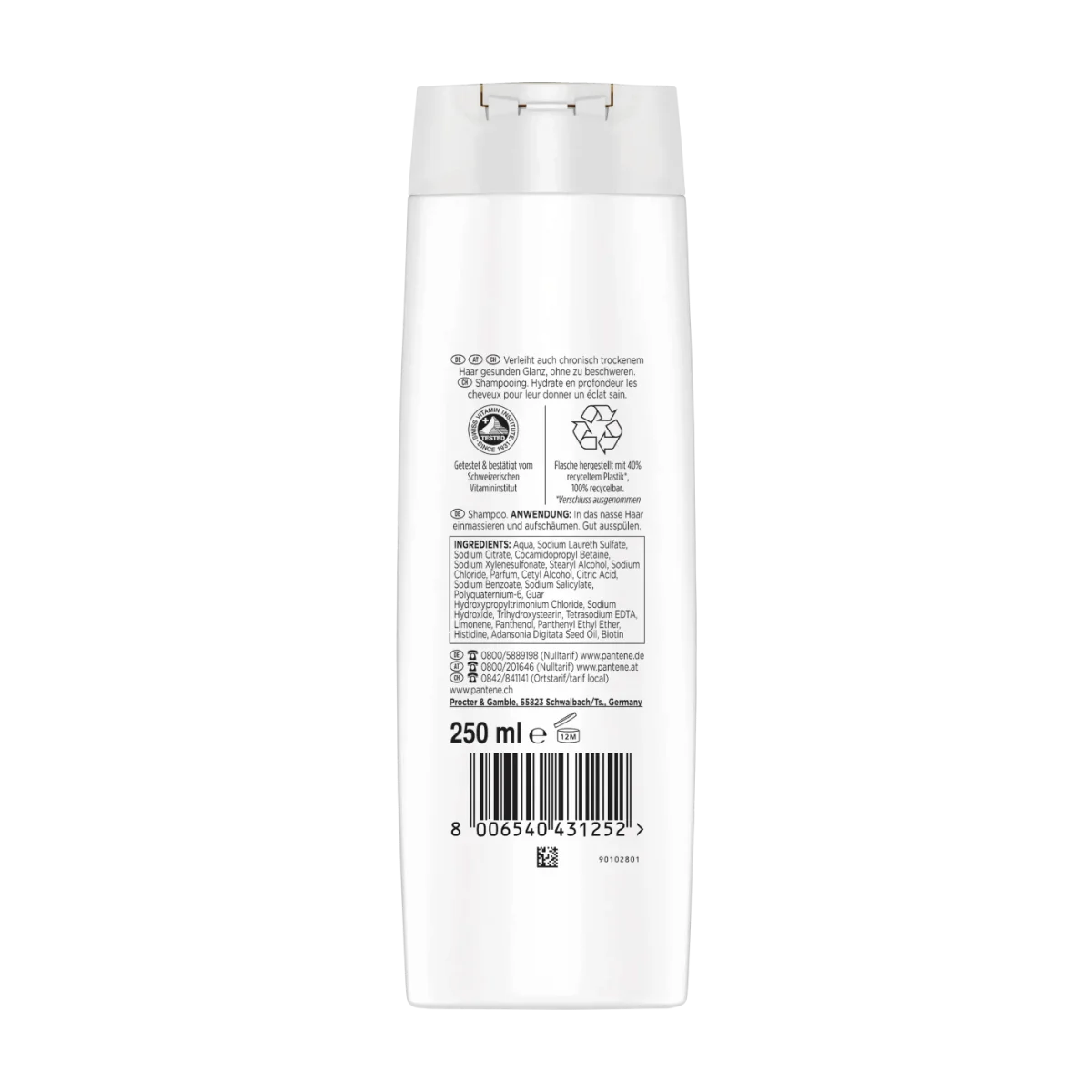 PANTENE PRO-V Shampoo miracles Hydra Glow, 250 ml