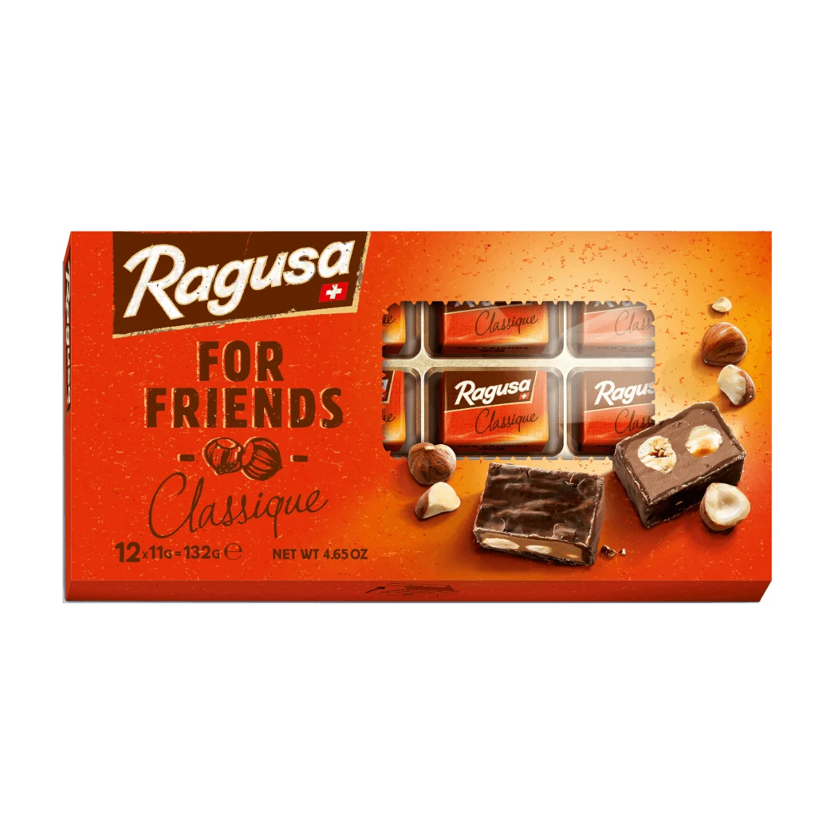 Ragusa For Friends Classique Schweizer Premium Schokolade, 132 g