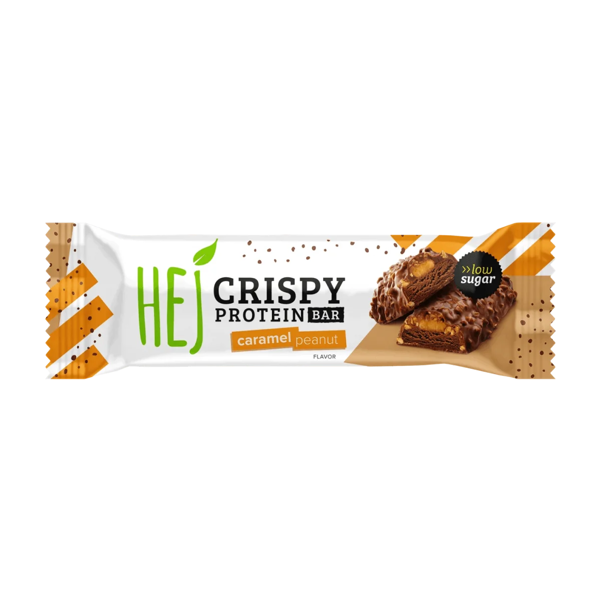 HEJ Natural Proteinriegel Crispy Caramel Peanut Geschmack, 45 g
