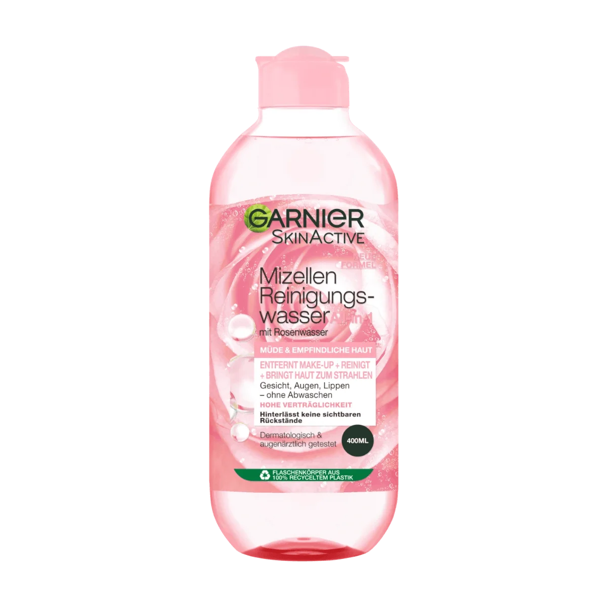 Garnier SkinActive + Reinigungswasser Allin1 Rosenwasser