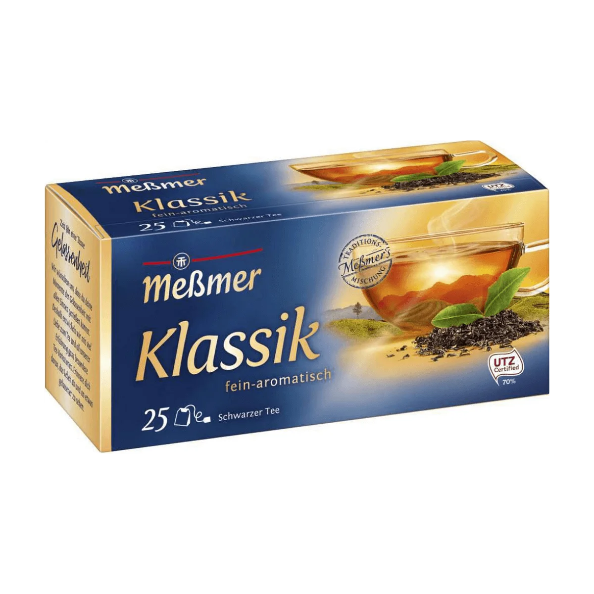 Meßmer Schwarzer Tee Klassik (25 Beutel), 43.75 g