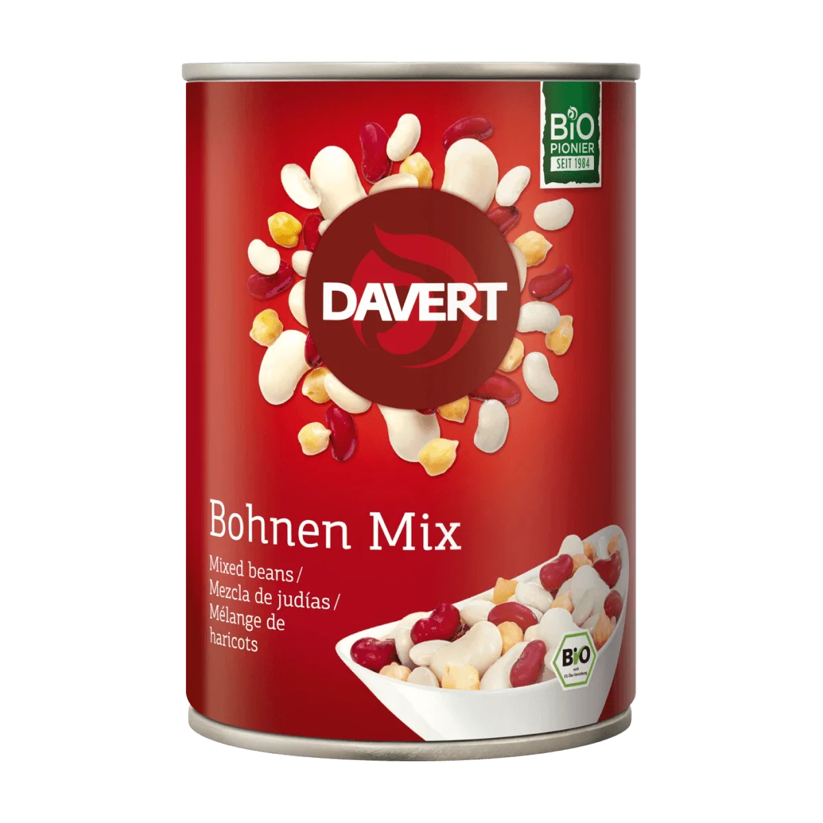 Davert Bohnen Mix, 240 g