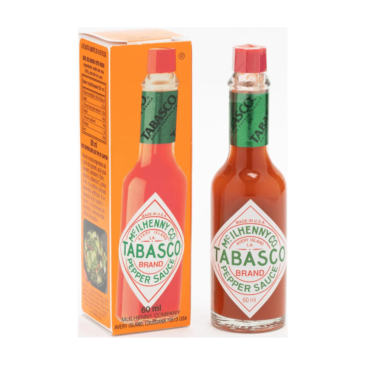 Tabasco Brand Pepper Sauce, 60 ml