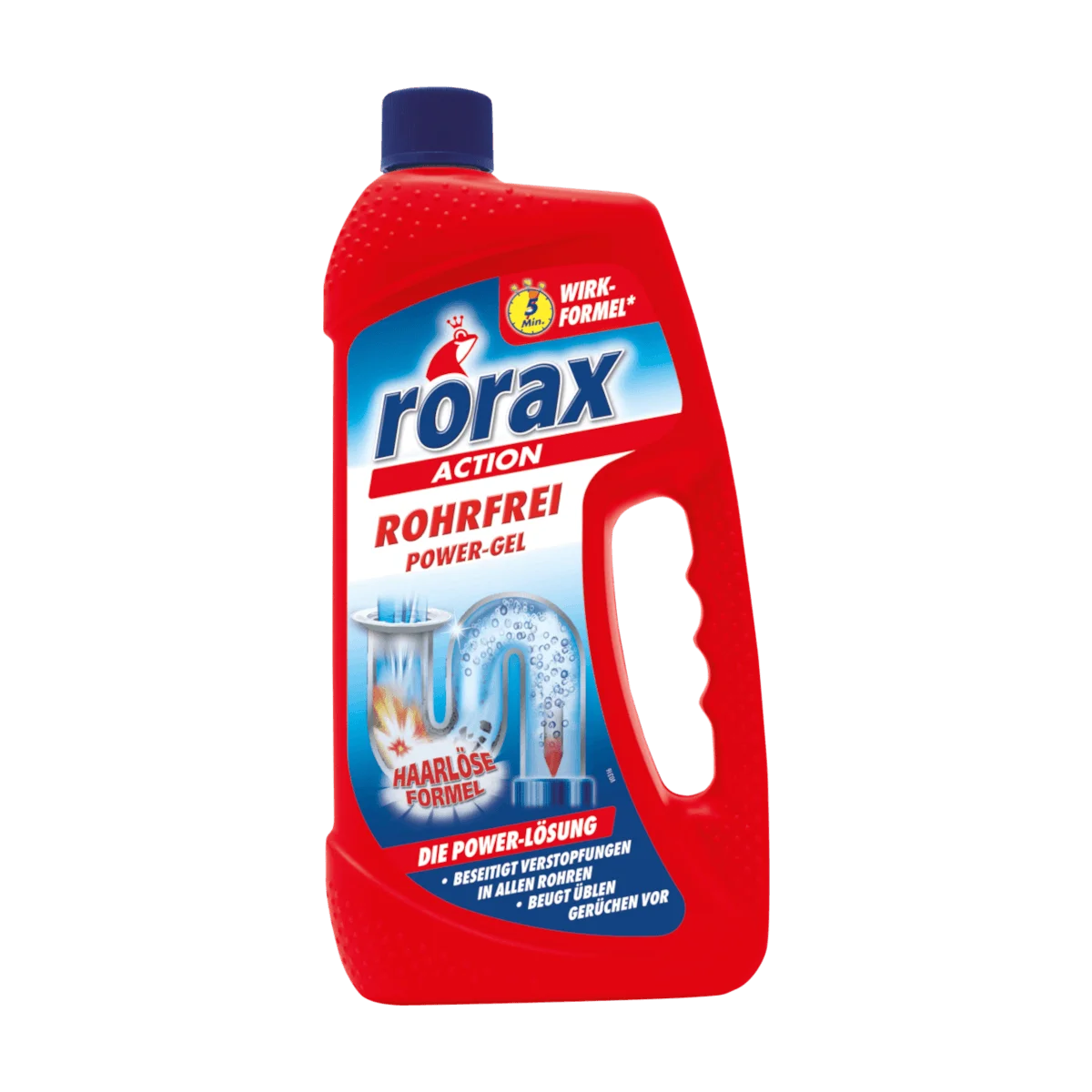 Rorax Rohrreiniger Power-Gel, 1 l