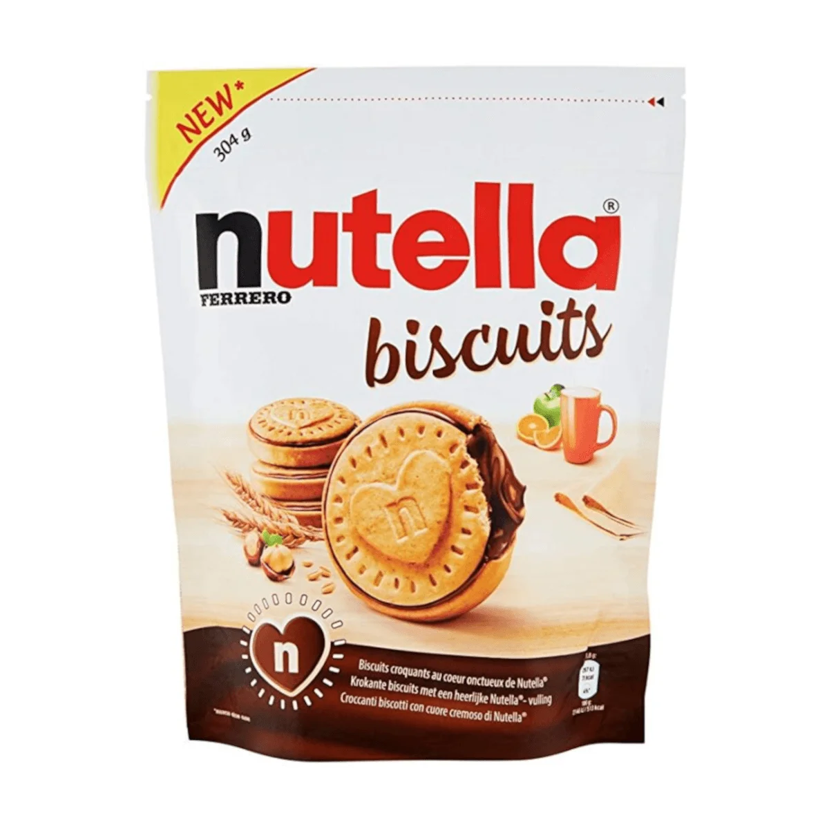 Ferrero Nutella Biscuits, 304 g