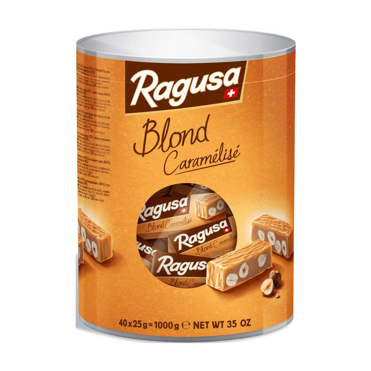 Ragusa Blond Schweizer Premium Schokolade, 40 x 25 g