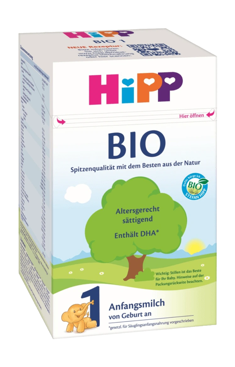 HiPP Bio 1 Anfangsmilch von Geburt an, 600 g