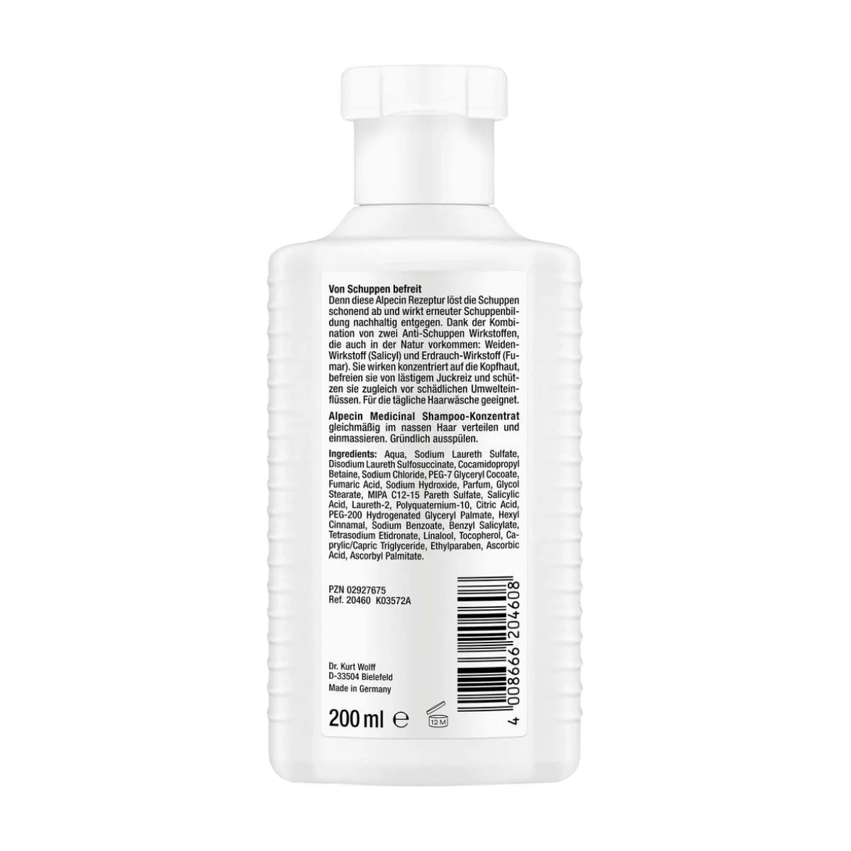 Alpecin Shampoo-Konzentrat Medicinal Anti-Schuppen, 200 ml