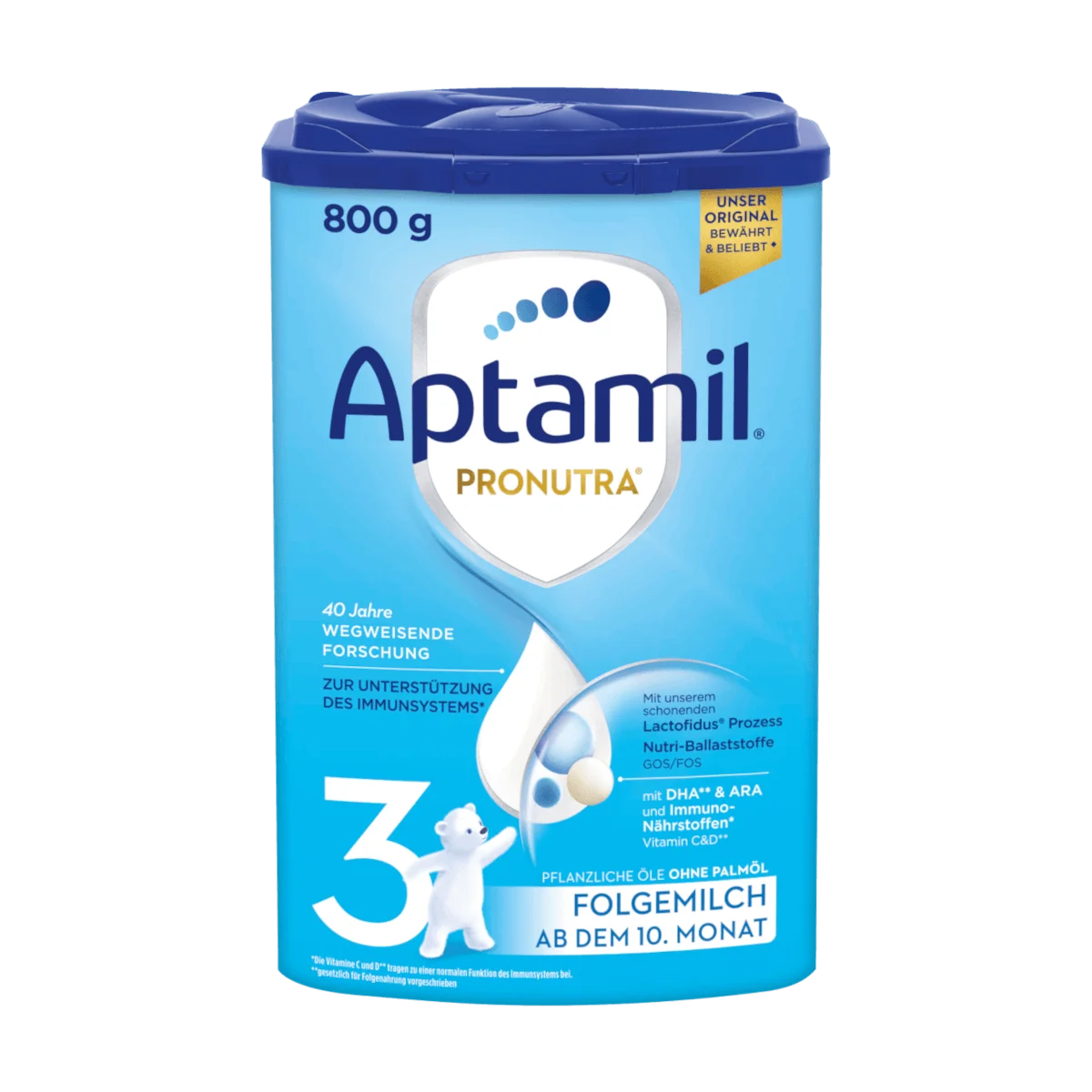 Aptamil Pronutra 3 Folgemilch ab dem 10. Monat, 800 g