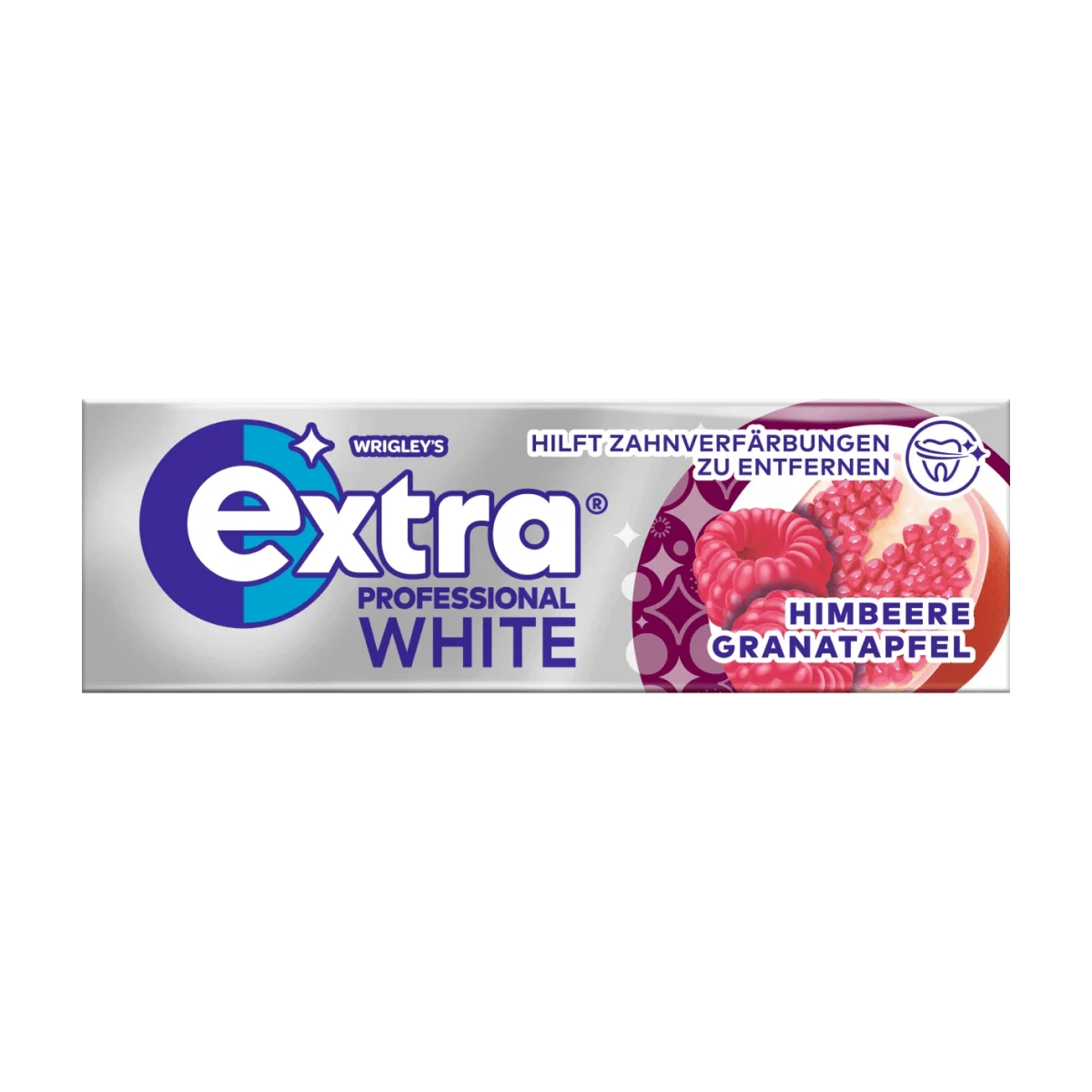 Wrigley's Kaugummi, EXTRA Professional White Himbeere Granatapfel, 10 Stk