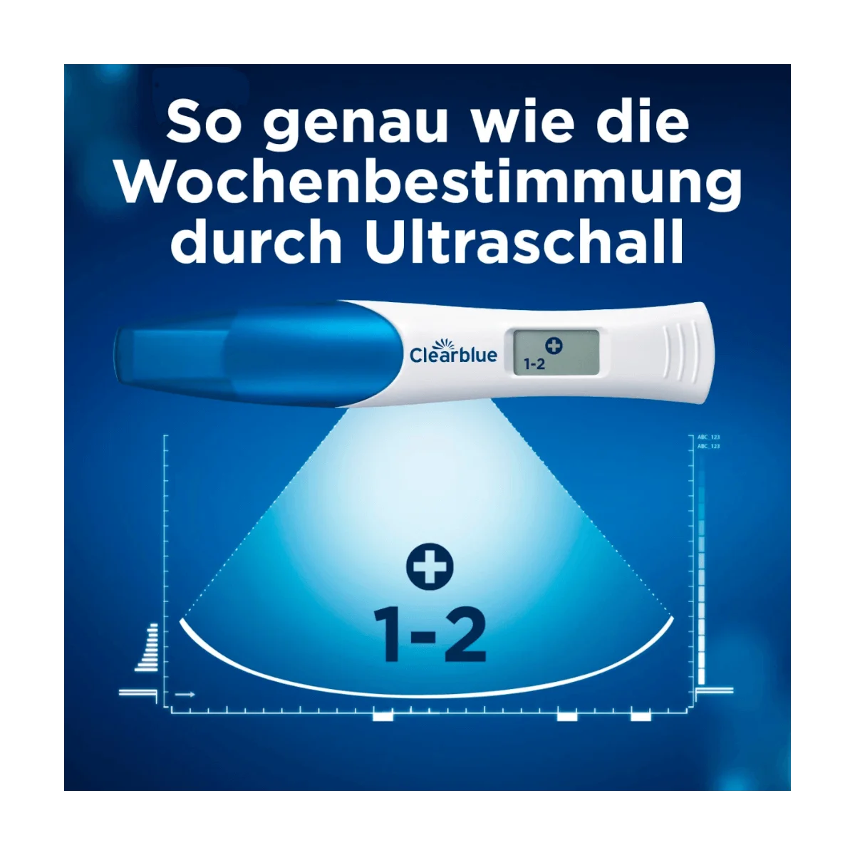 Clearblue Schwangerschaftstest Anzeige der Wochen digital, 1 Stk