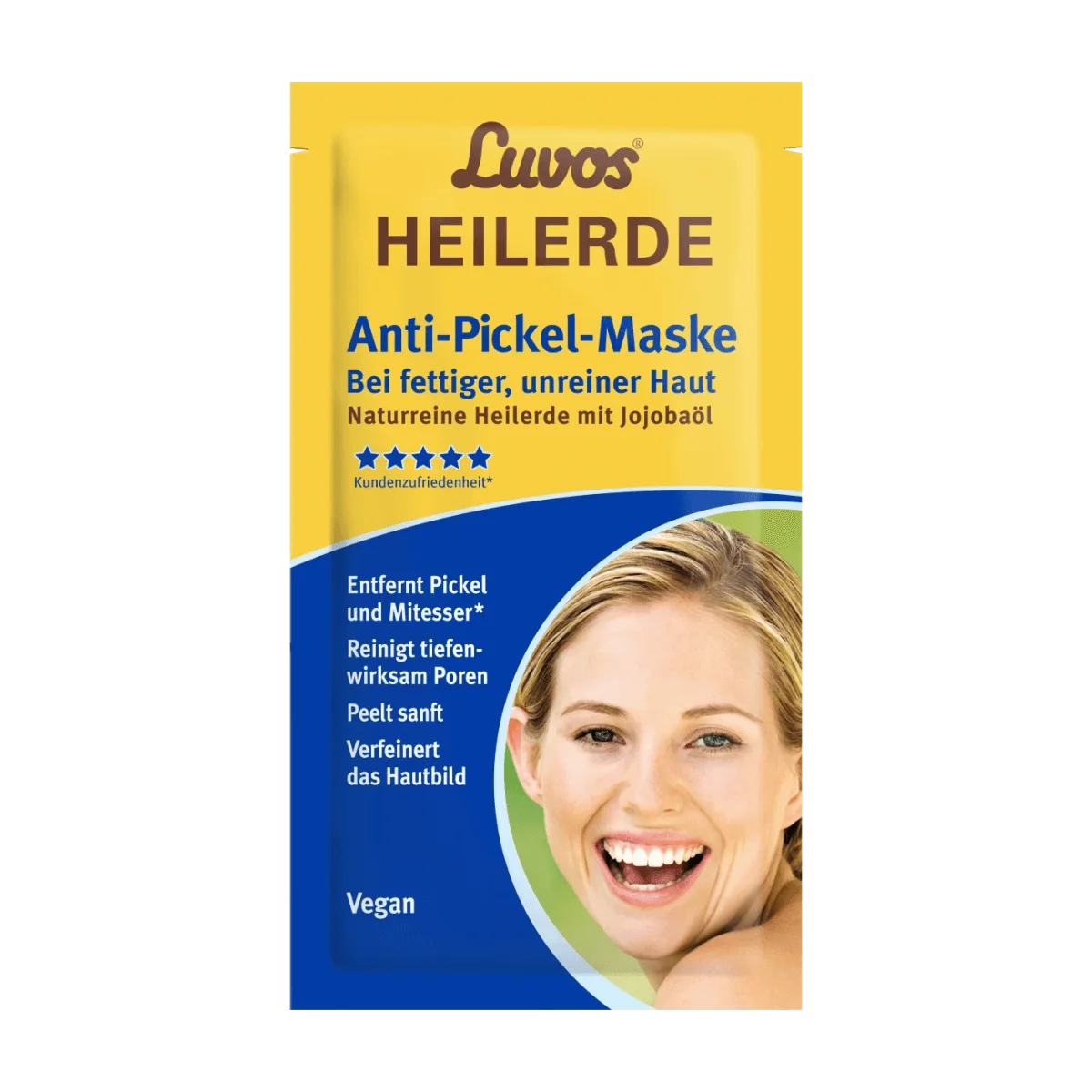 Luvos Heilerde Anti Pickel Gesichtsmaske Heilerde, 15 ml
