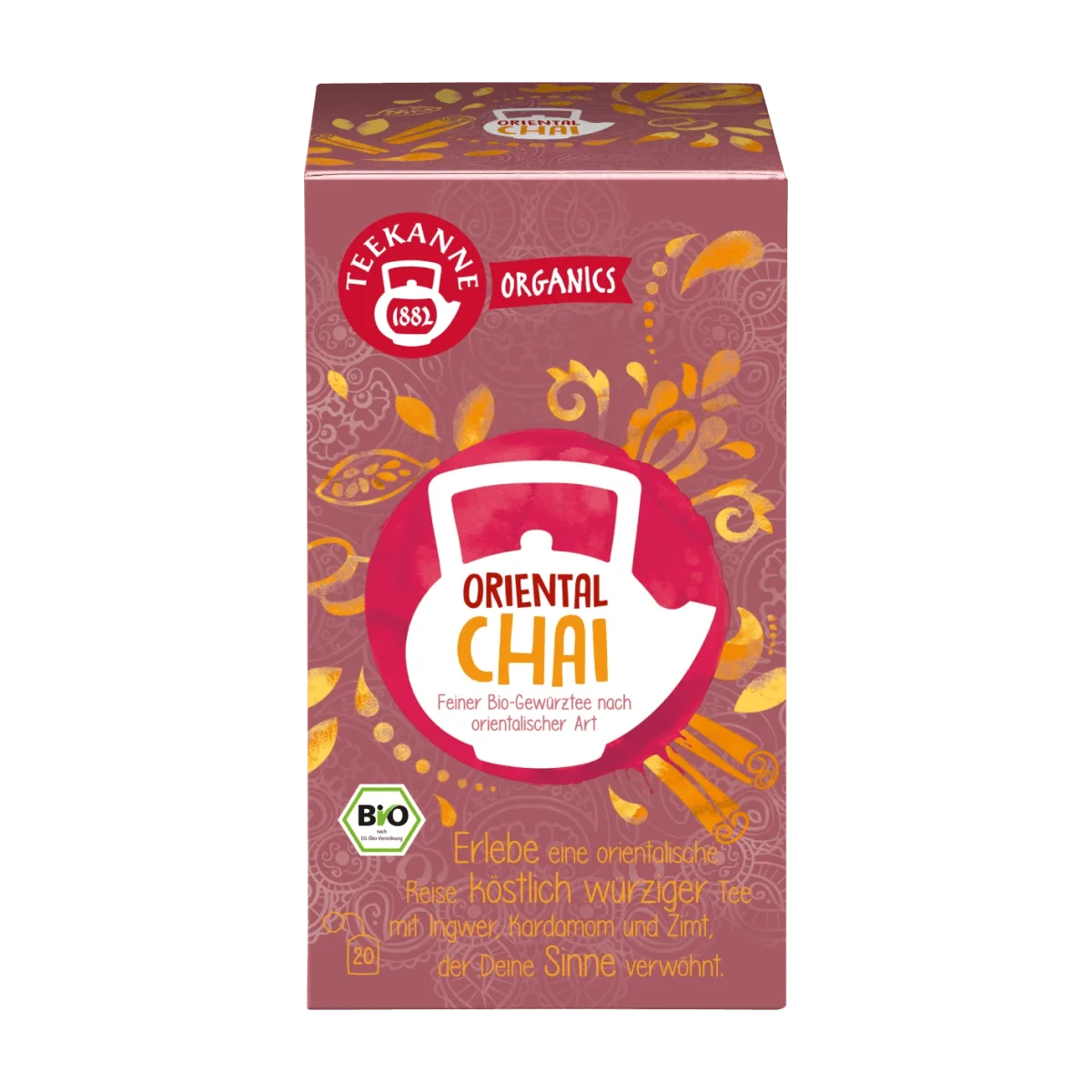 Teekanne Gewürztee Oriental Chai (20 Beutel), 36 g