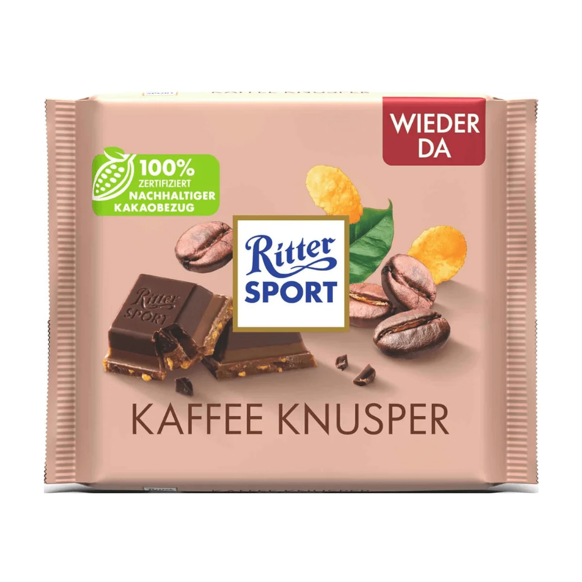 Ritter Sport Kaffee Knusper, 100 g