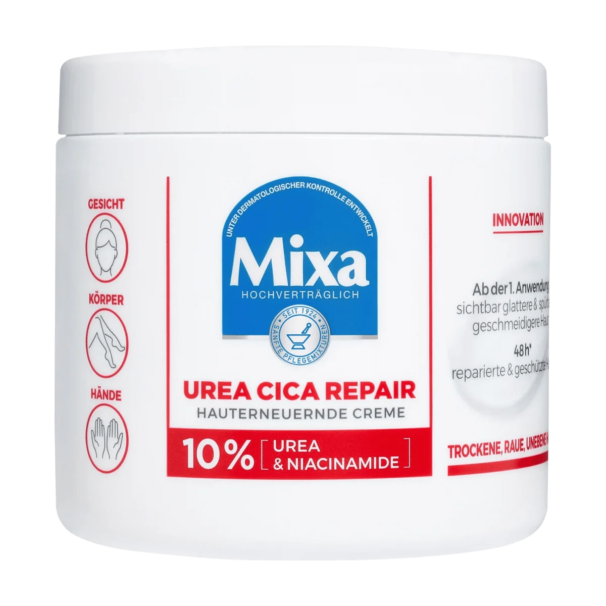 Mixa Pflegecreme 10% Urea Cica Repair, 400 ml