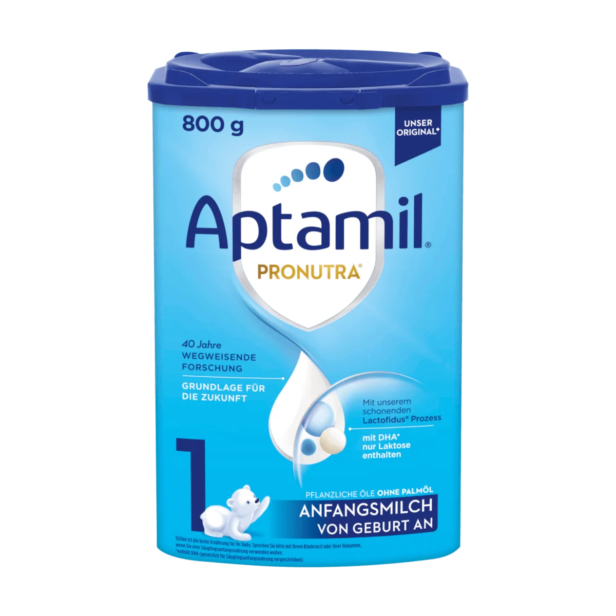 Aptamil Anfangsmilch 1 Pronutra von Geburt an, 800 g