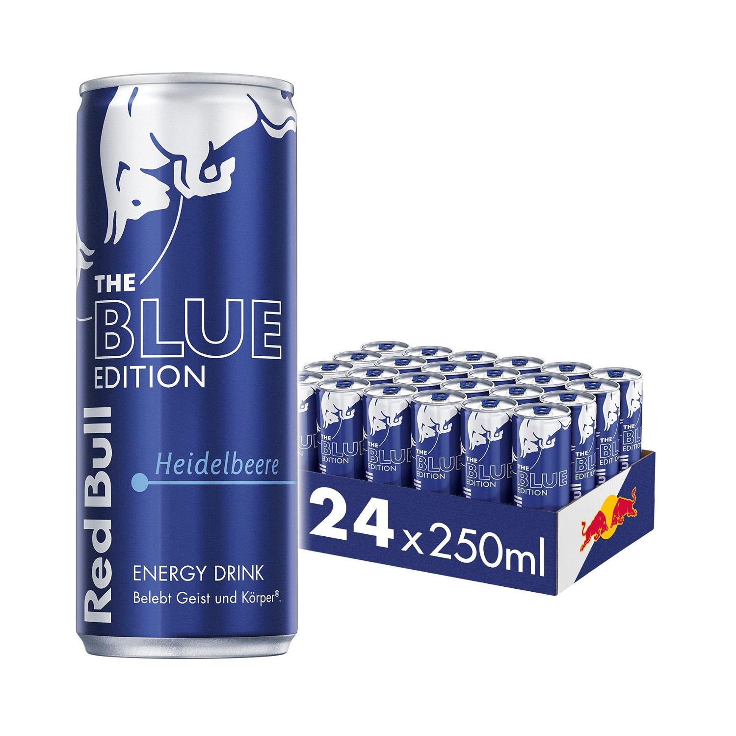 Red Bull Energy Drink Blue Edition Heidelbeere (24 x 250 ml)